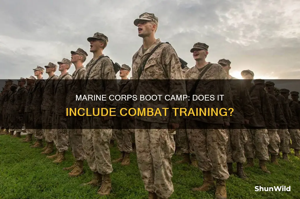 does marine corps boot camp include combat training