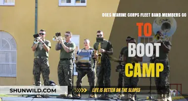 Do Marine Corps Fleet Band Members Attend Boot Camp?