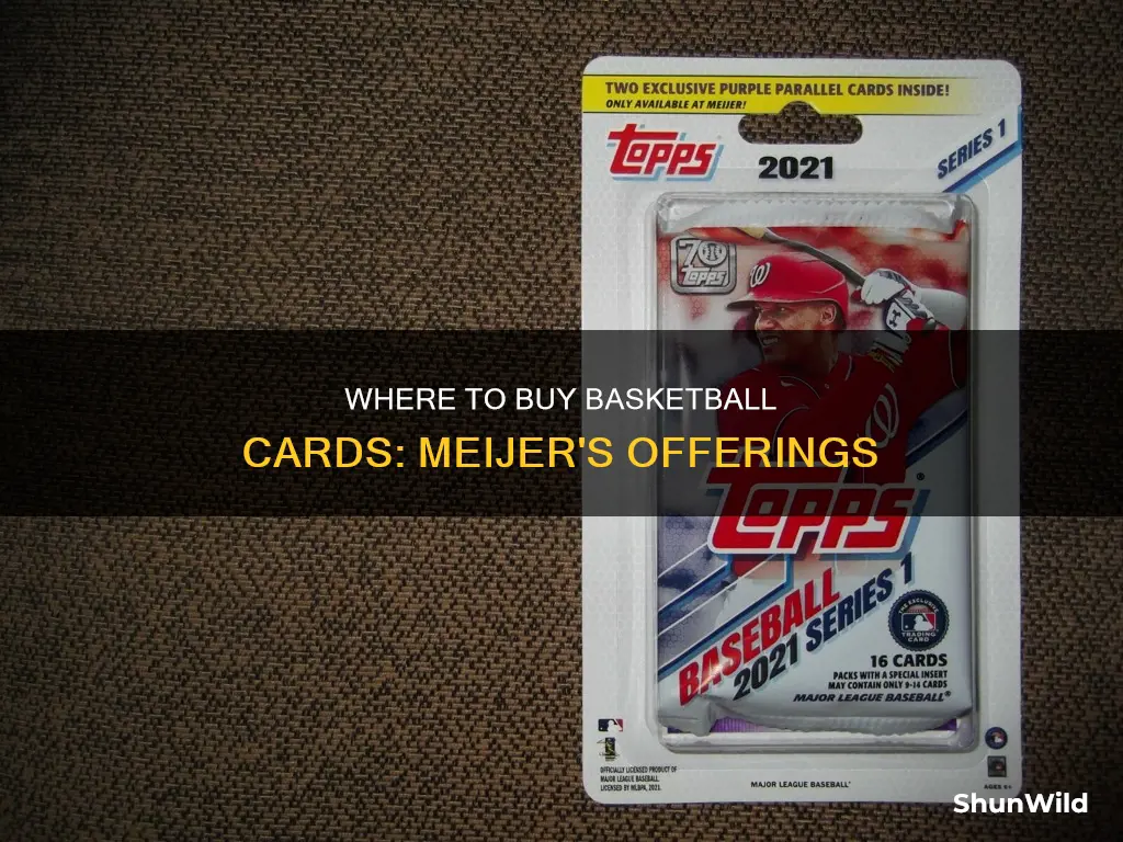 does meijer sell basketball cards
