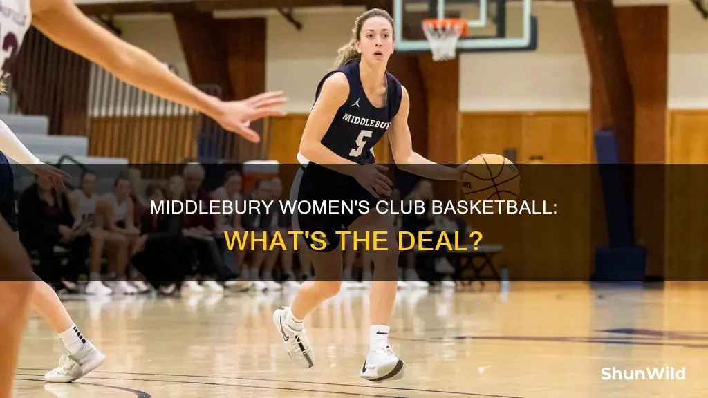 does middlebury have club basketball womens