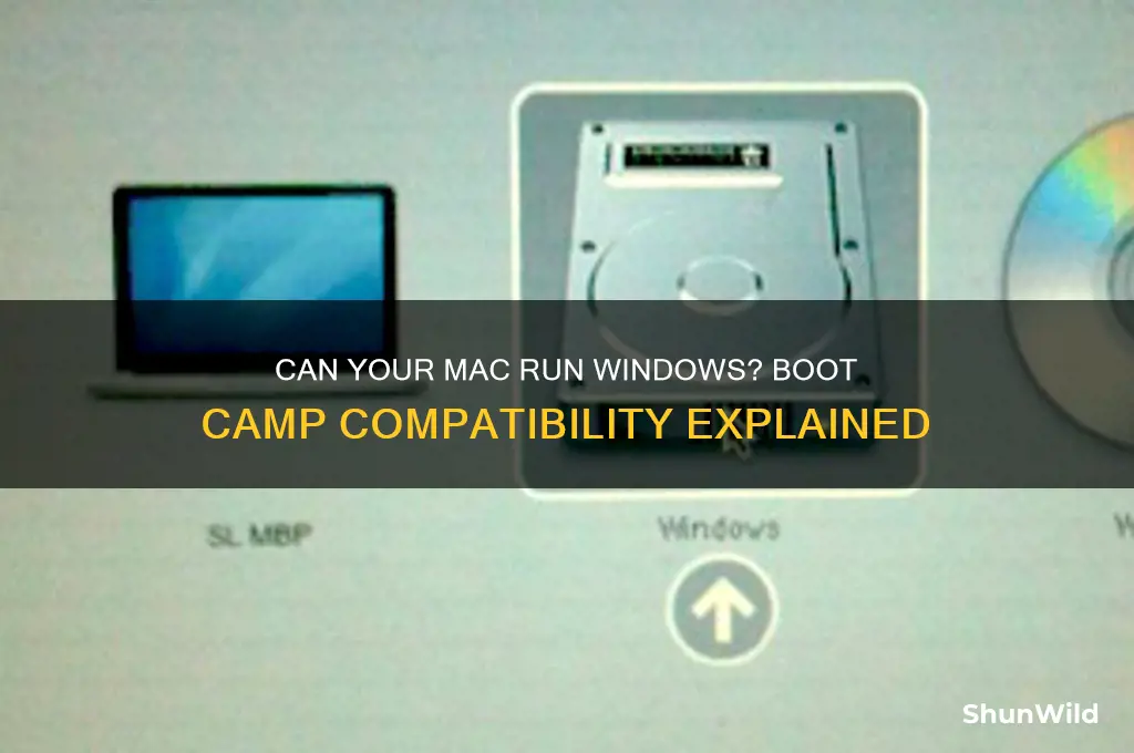 does my mac work with boot camp