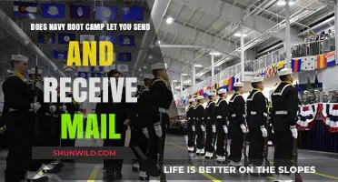 Can Recruits Send and Receive Mail at Navy Boot Camp?