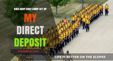 Navy Boot Camp Direct Deposit Setup: What You Need to Know
