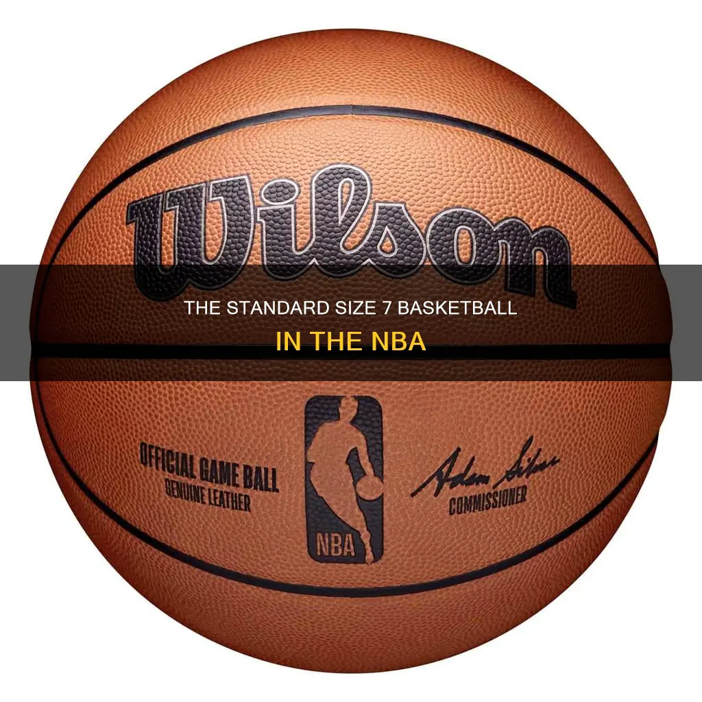 does nba use size 7 basketball