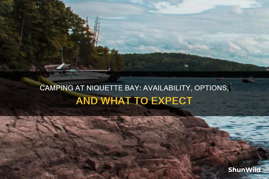 does niquette bay have camping