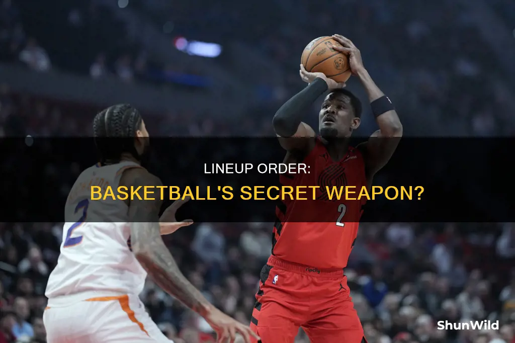 does order matter for basketball lineup