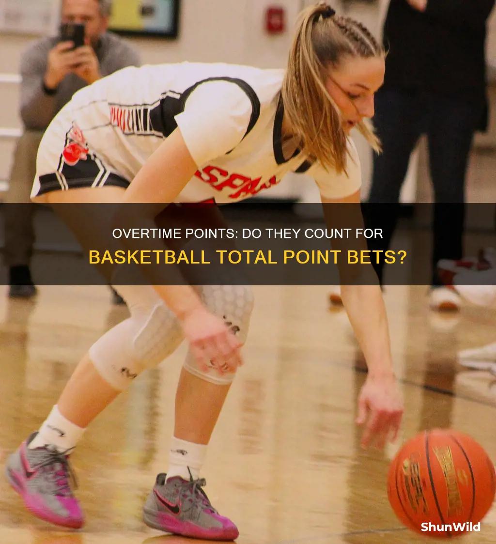 does points count in overtime for basketball total point bet