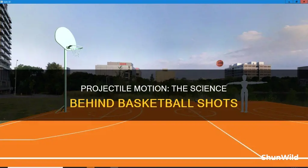 does projectile motion work with basketball