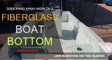 Rhino Spray on Fiberglass Boats: Effective Protection?