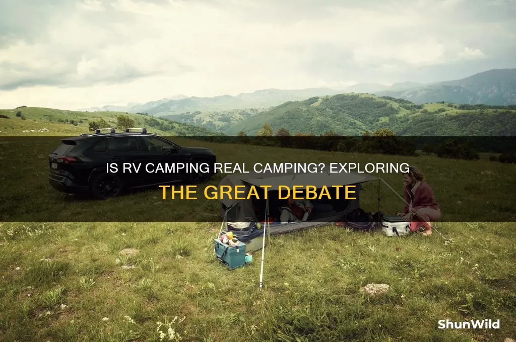 does rv count as camping