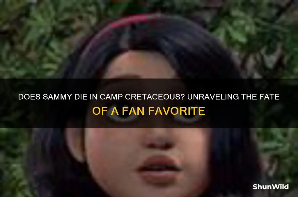 does sammy die camp cretaceous