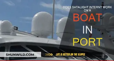 Satellite Internet for Boats: Does It Work in Port?