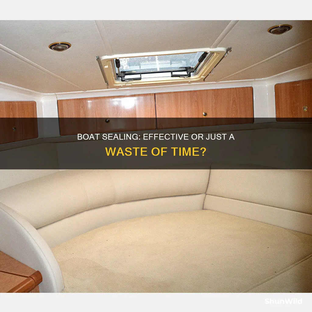 does sealing inside of boat work