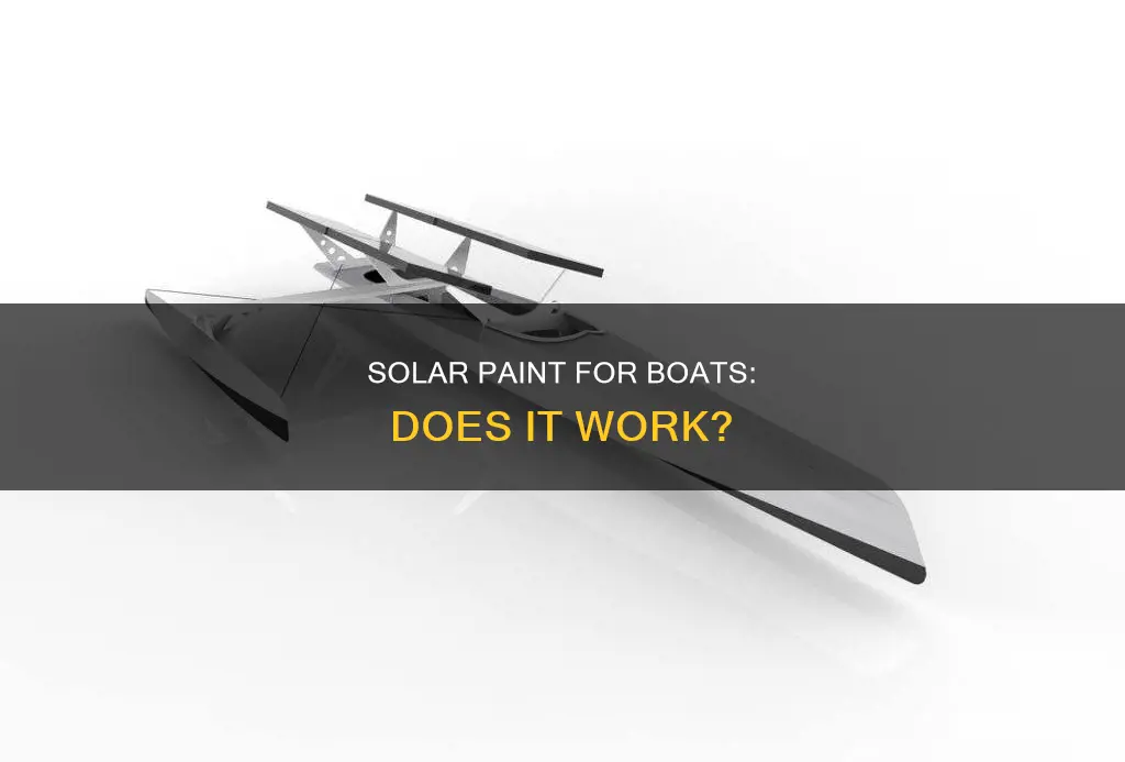 does solar paint work on a boat