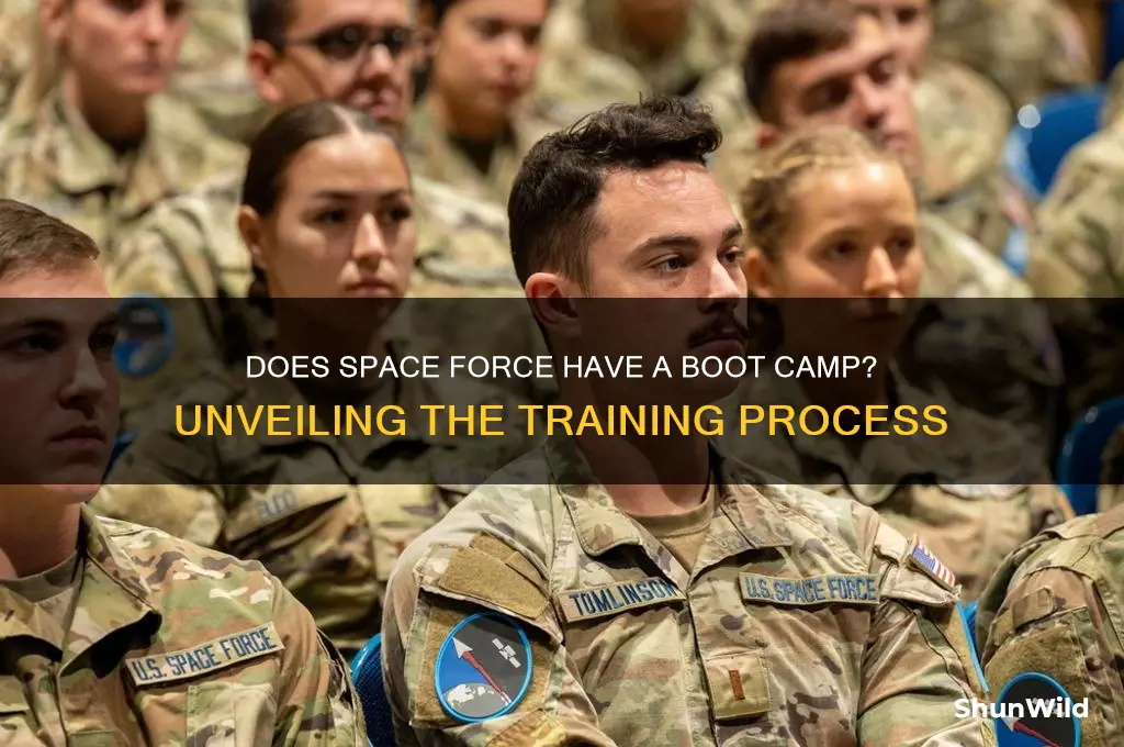 does space force have a boot camp