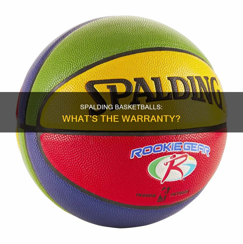 does spalding basketballs have warranty