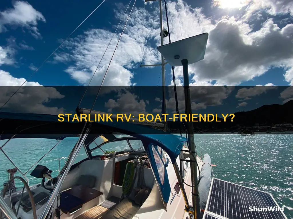 does starlink rv work on a boat