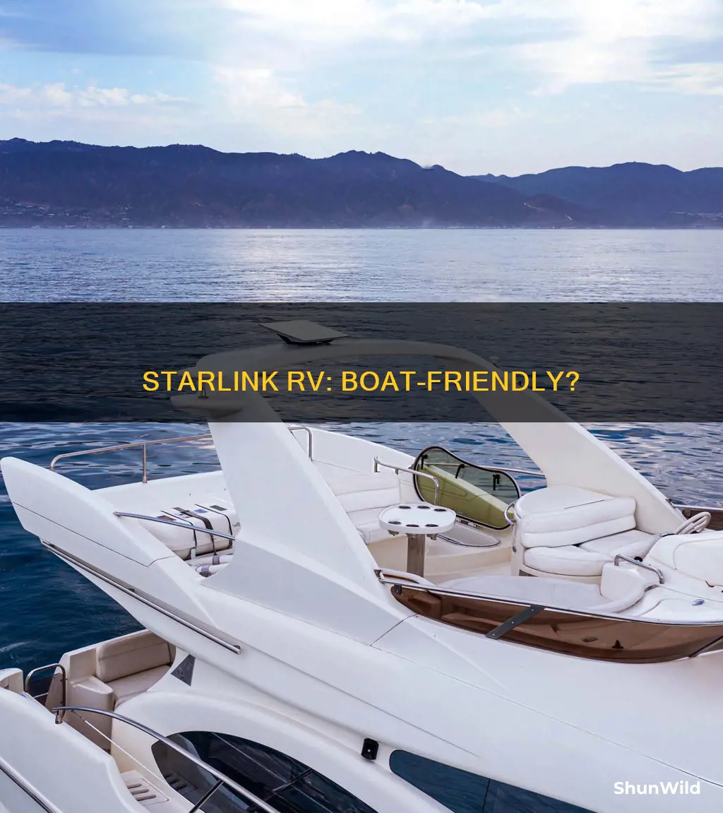 does starlink rv work on a boat