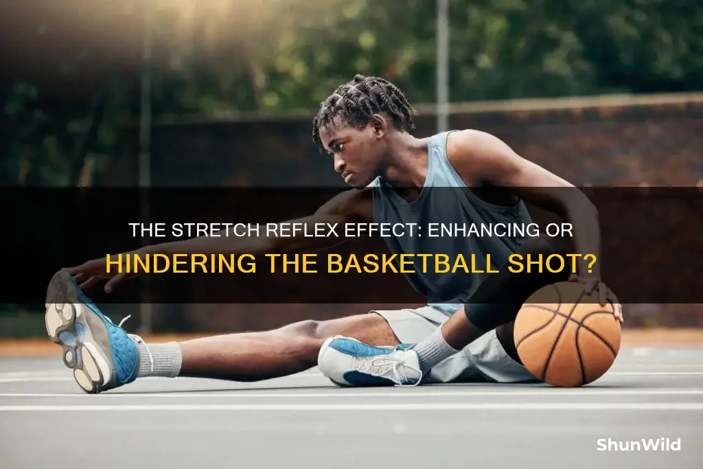 does stretch reflex affect basketball shot