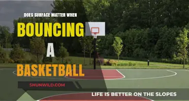 Basketball Bouncing: Surfaces and Their Impact
