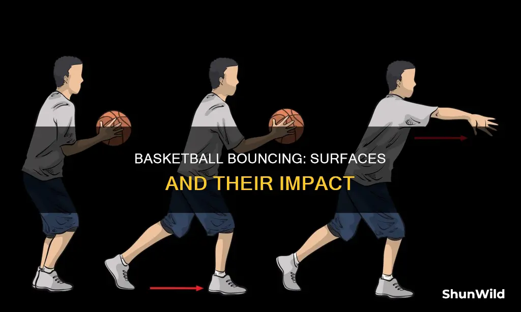 does surface matter when bouncing a basketball