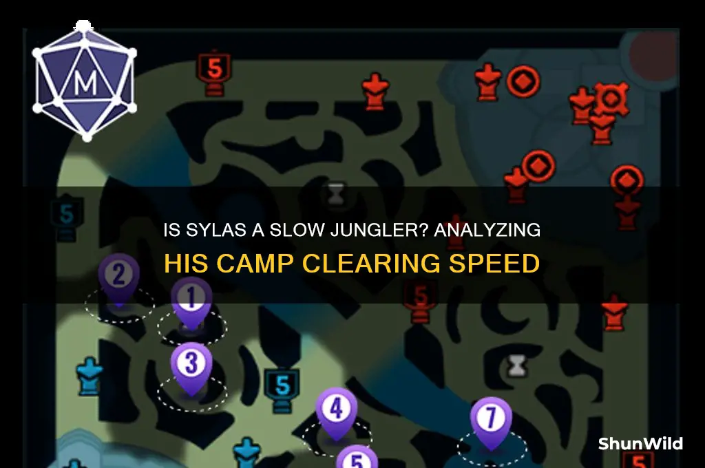 does sylas clear camps slowly