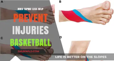 Taping Legs: Injury Prevention for Basketball Players?