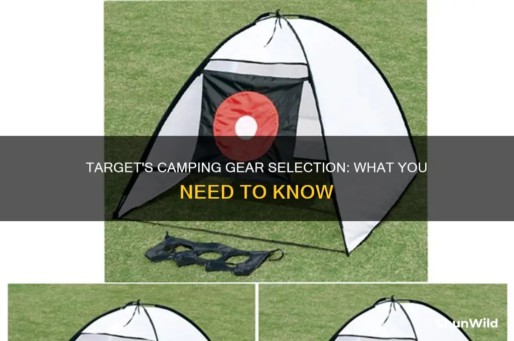 does target have camping gear