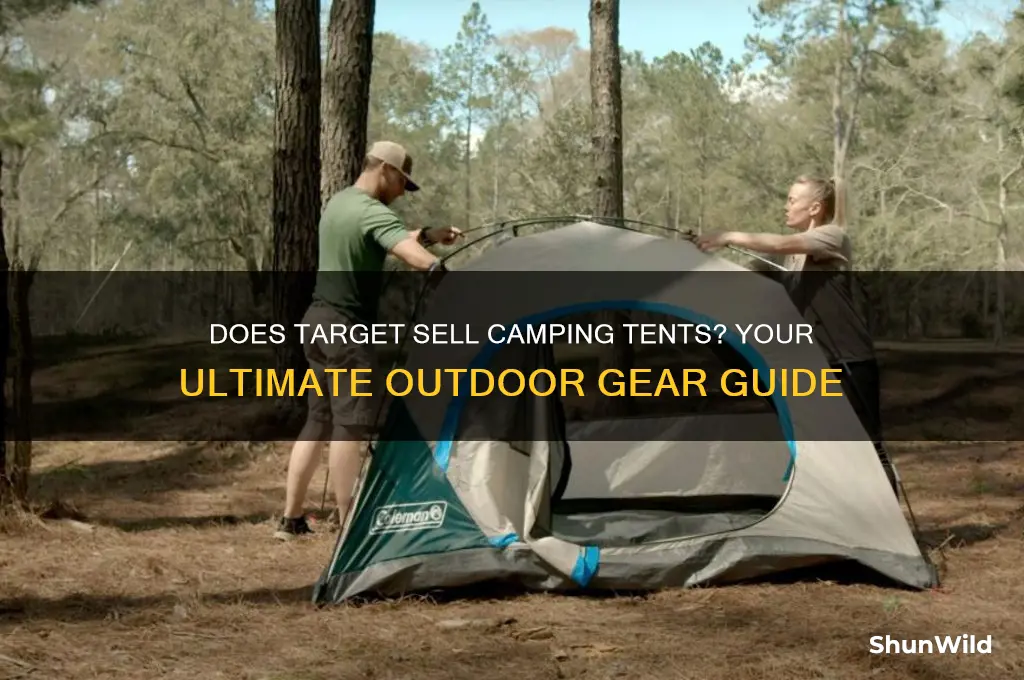 does target have camping tents