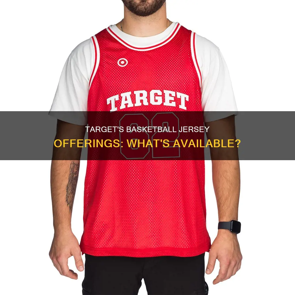 does target sell basketball jerseys