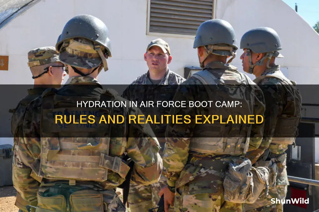 does the airforce sllow for hydration during boot camp