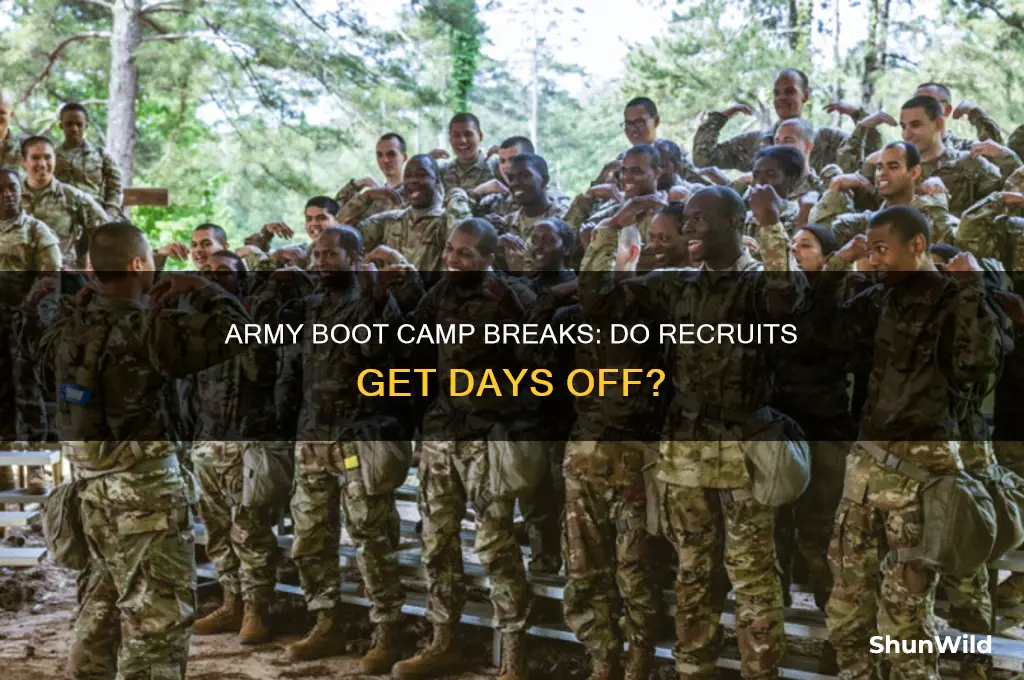does the army get any days off during boot camp