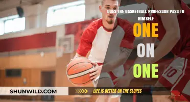 Passing to Yourself: Basketball Professor's One-on-One Strategy