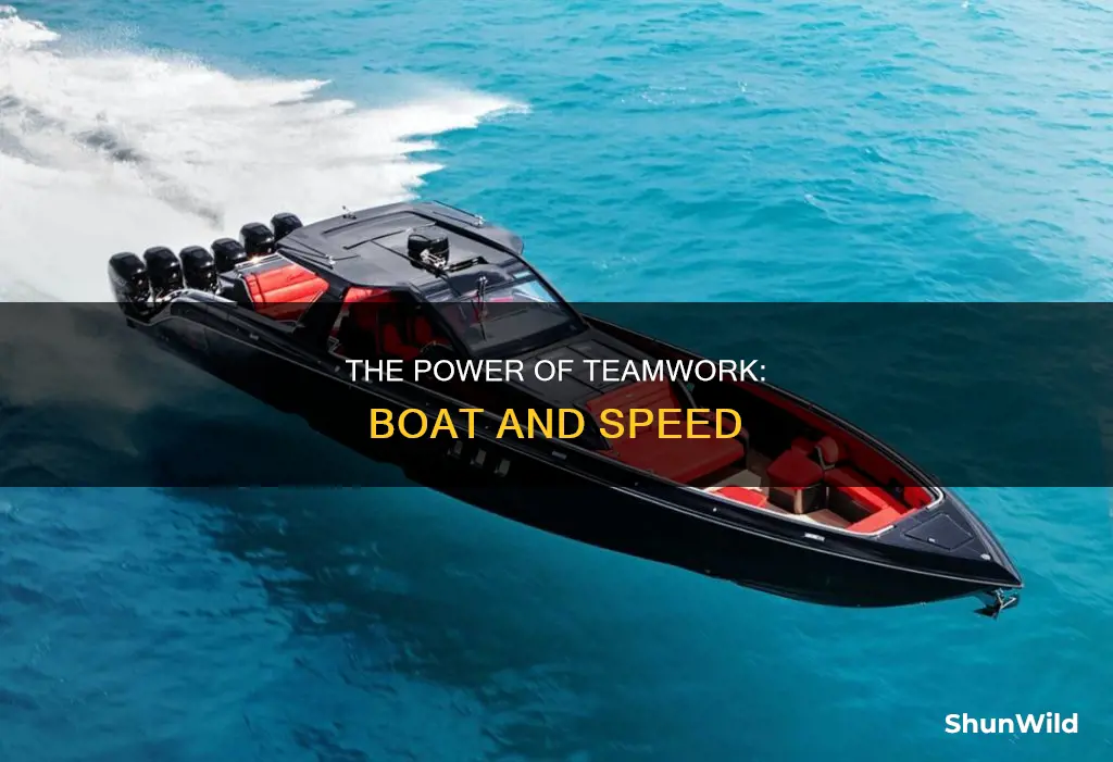 does the boat go faster