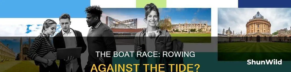 does the boat race go against the tide