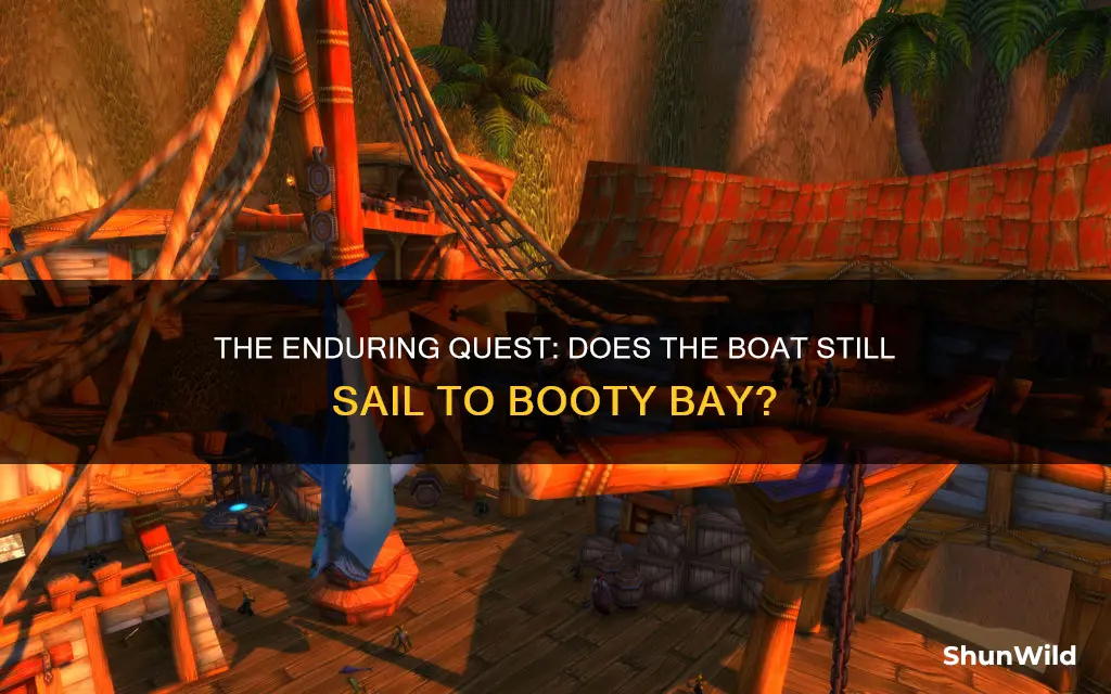 does the boat still go to booty bay