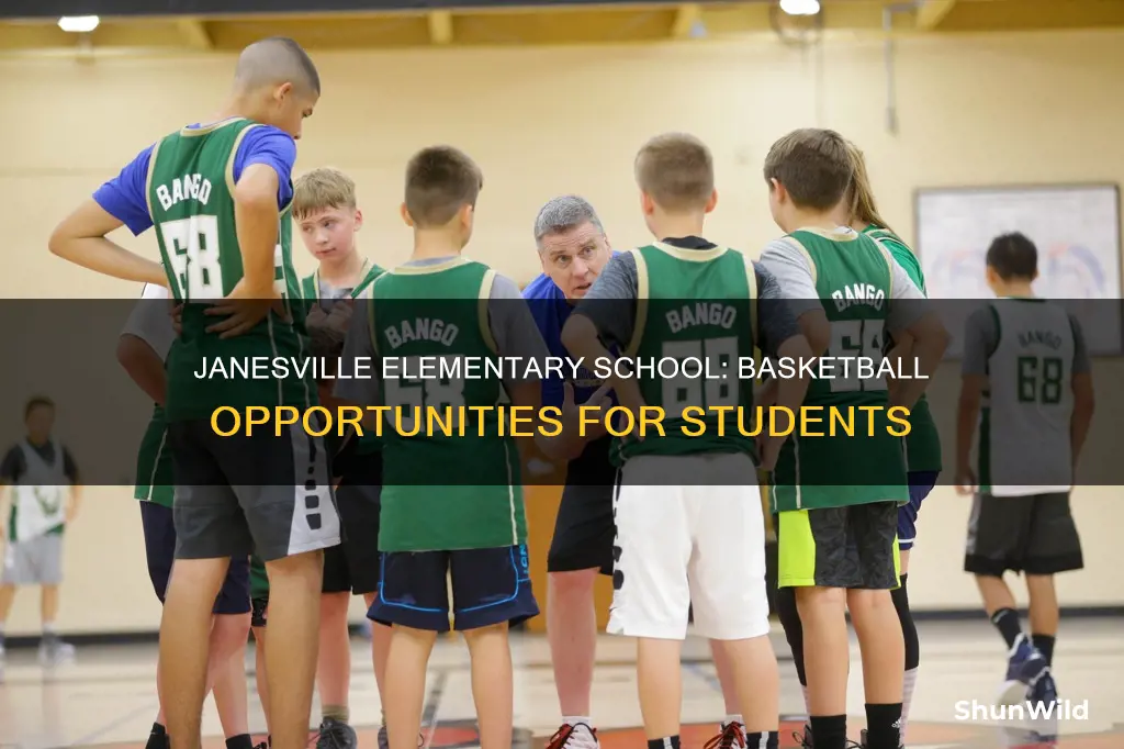 does the janesville elementary school offer basketball