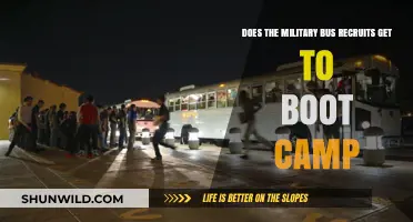How Does the Military Transport Recruits to Boot Camp?
