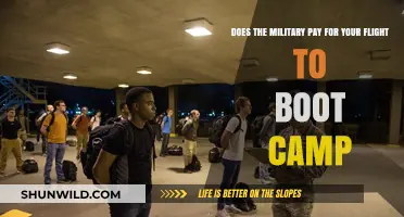 Military Boot Camp Travel: Who Covers Your Flight Costs?