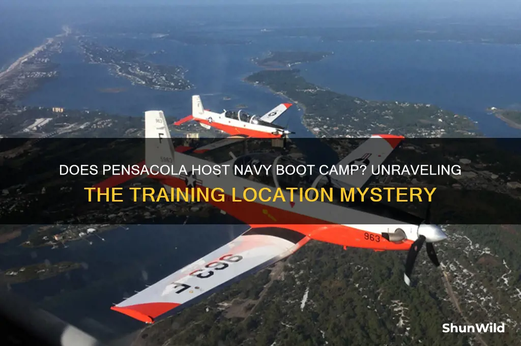 does the navy have a boot camp in pensacola