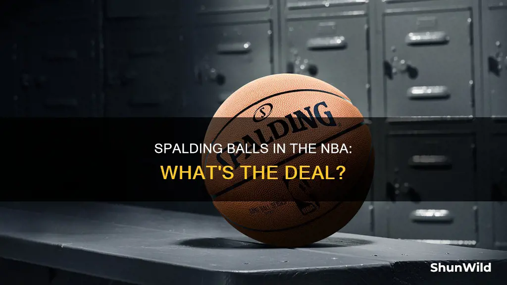 does the nba use spalding basketballs