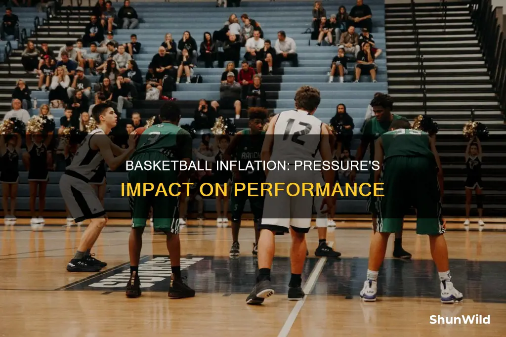 does the presure in a basketball matter