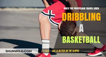 Traveling with Dribbles: Basketball and Professor's Trek