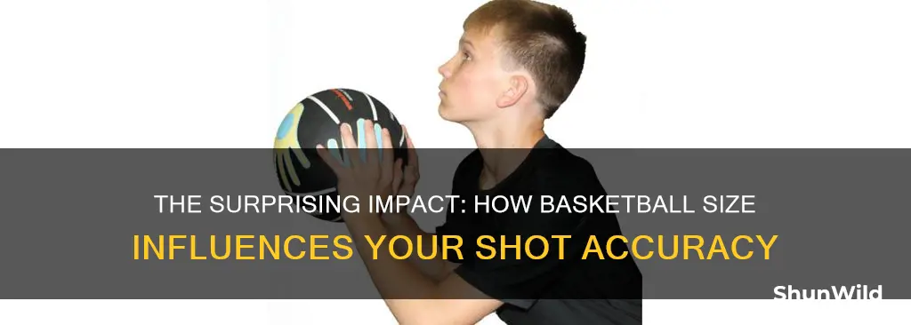 does the size of a basketball affect your shot