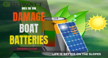 Sun's Impact: Boat Batteries and Their Vulnerability