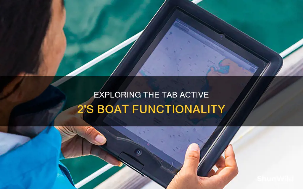 does the tab active 2 work on a boat