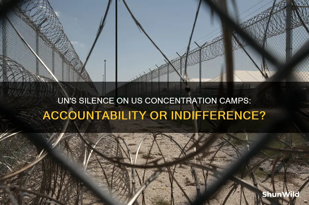 does the un care about the concentration camps in america