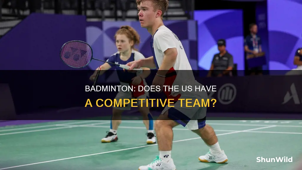does the us have a badminton team