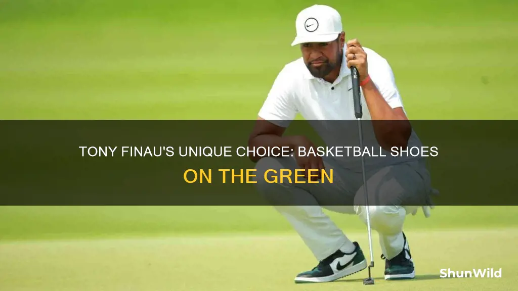 does tony finau wear basketball shoes