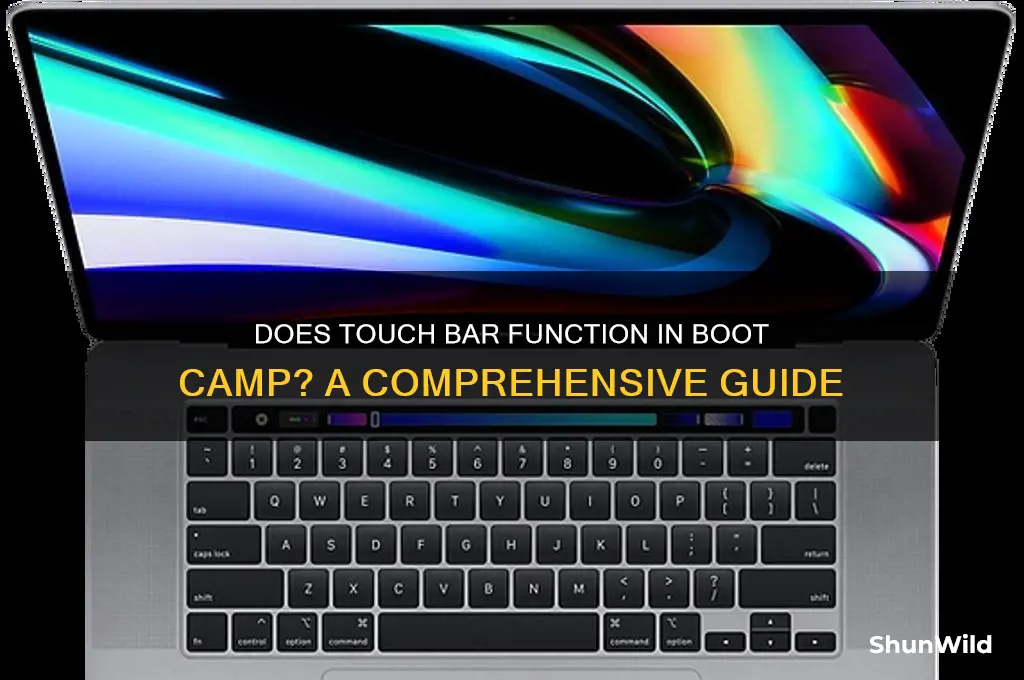 does touchbar work in boot camp